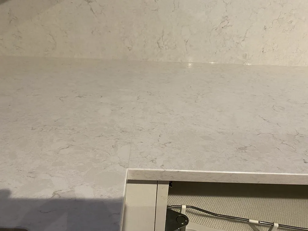 Køkkenbordplade i Silestone Snowy Ibiza, Kungsbacka – billede 7