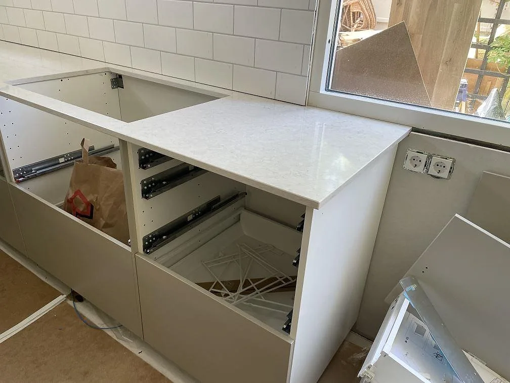 Køkkenbordplade i Silestone Snowy Ibiza, Landvetter – billede 7
