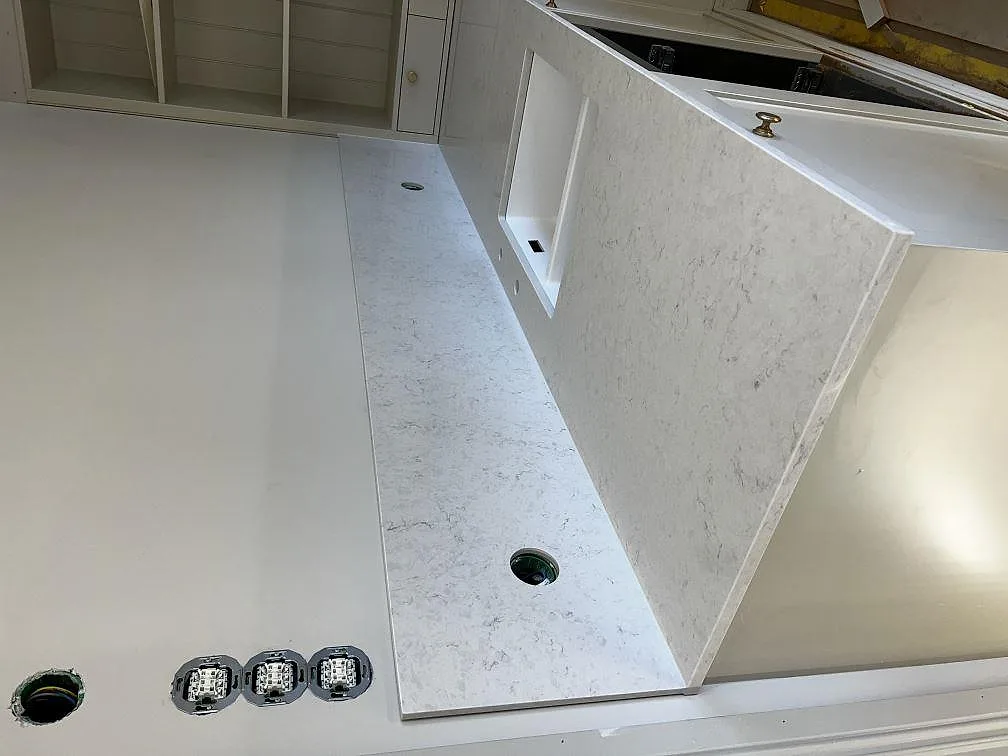 Køkkenbordplade i Silestone Snowy Ibiza, Lidköping – billede 4