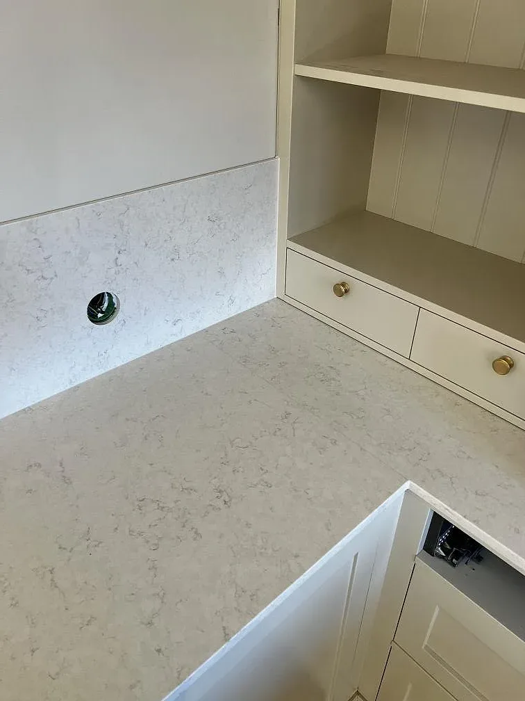 Køkkenbordplade i Silestone Snowy Ibiza, Lidköping – billede 8