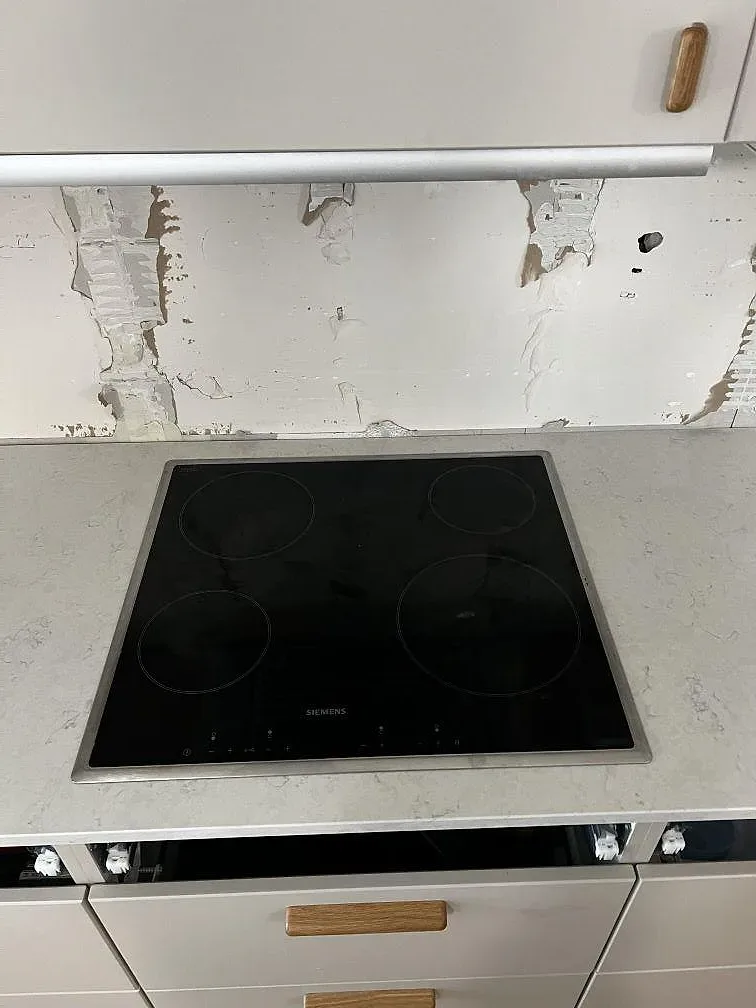 Køkkenbordplade i Silestone Snowy Ibiza, Limhamn – billede 4