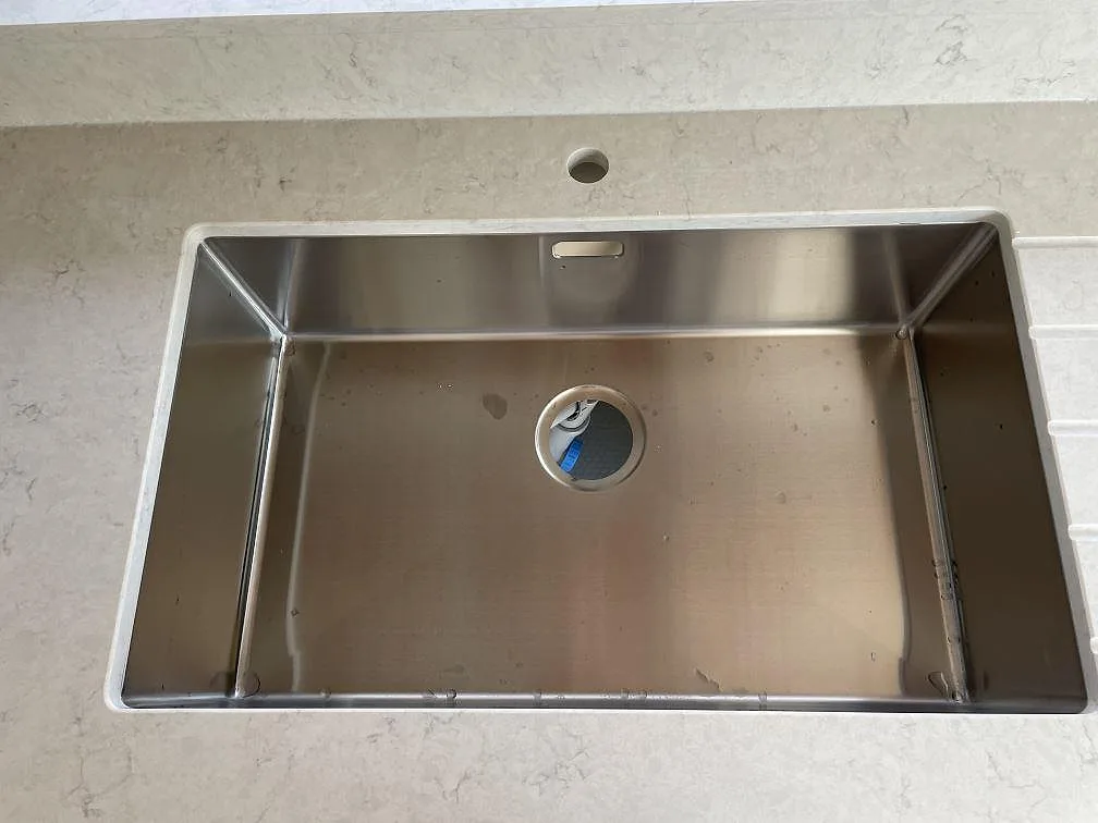 Køkkenbordplade i Silestone Snowy Ibiza, Lomma – billede 3