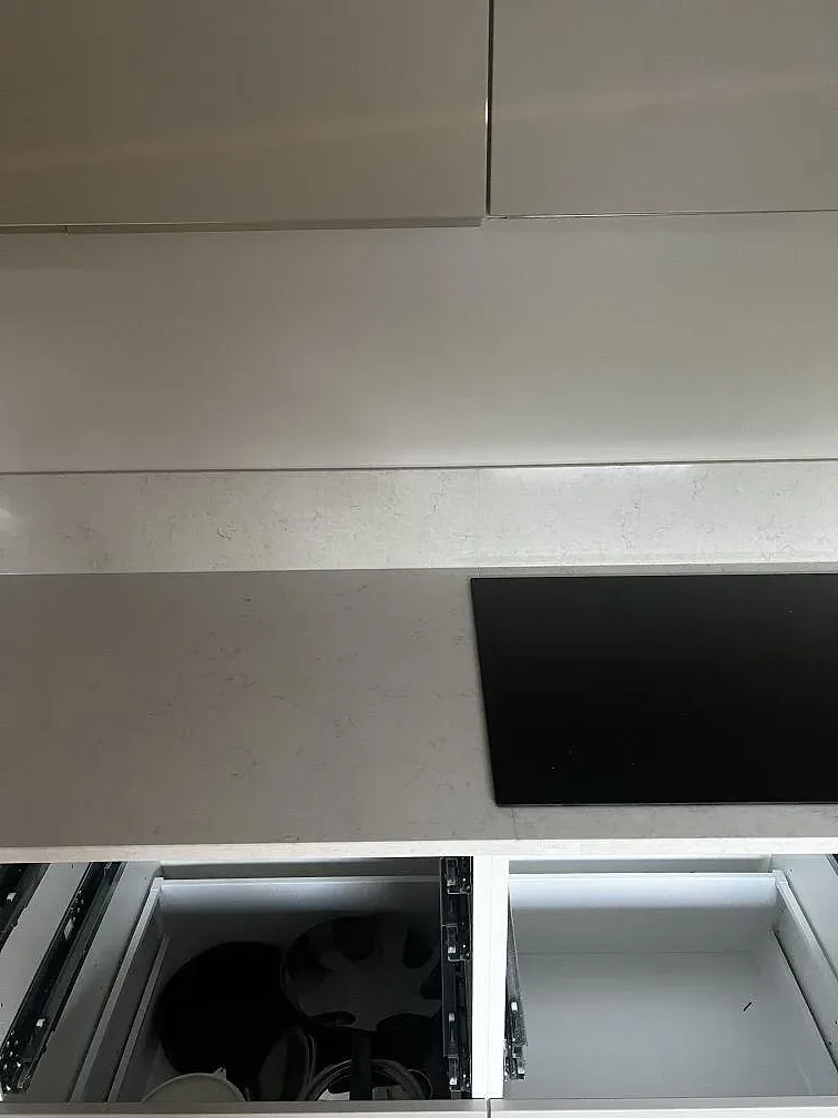 Køkkenbordplade i Silestone Snowy Ibiza, Lomma – billede 5