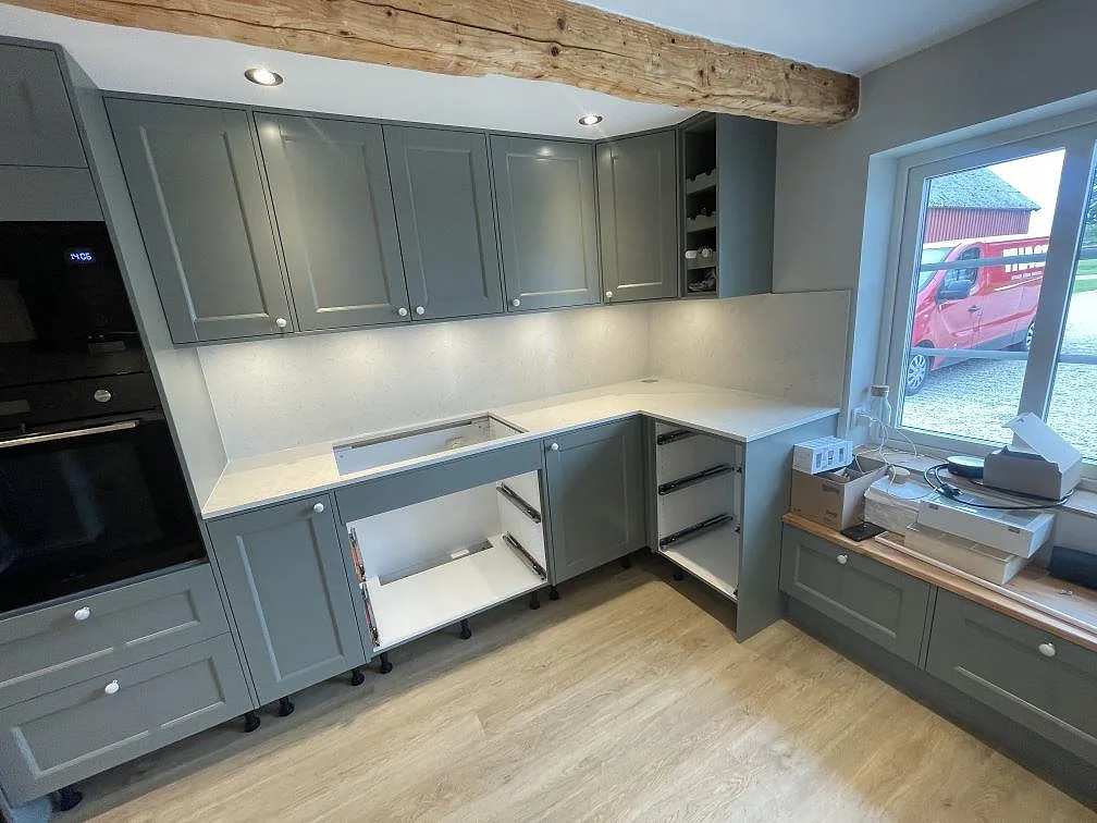 Køkkenbordplade i Silestone Snowy Ibiza, Ludvigsborg – billede 2