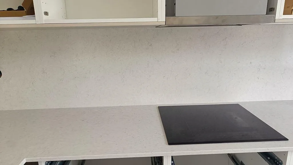 Køkkenbordplade i Silestone Snowy Ibiza, Lund – billede 7