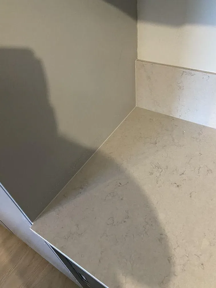 Køkkenbordplade i Silestone Snowy Ibiza, Malmö – billede 6