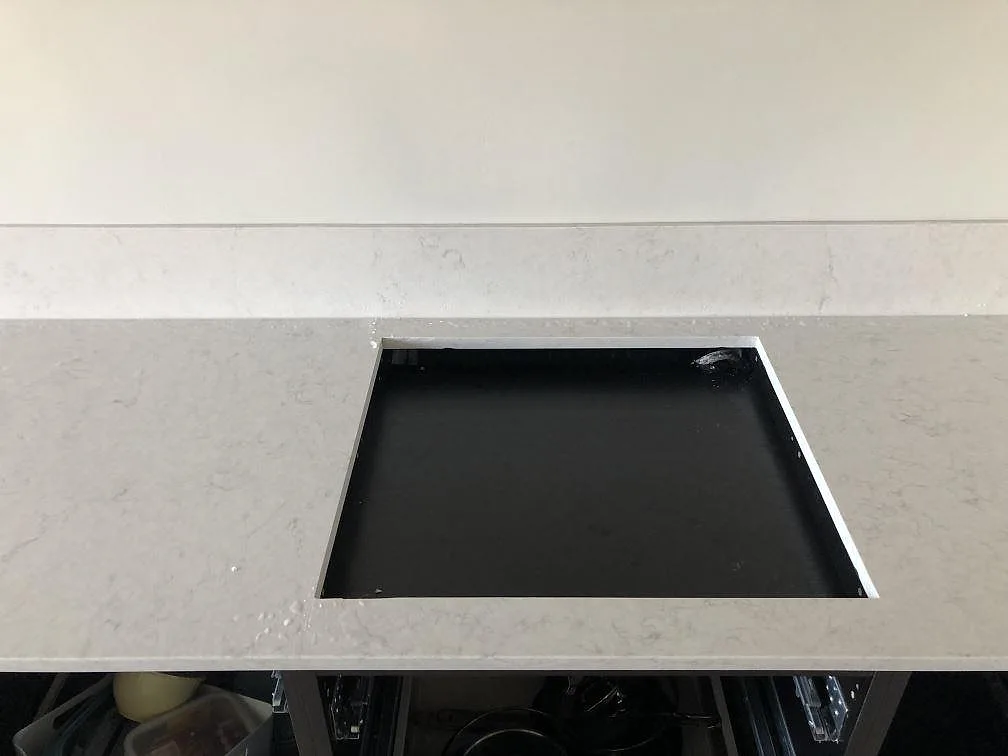 Køkkenbordplade i Silestone Snowy Ibiza, Malmö – billede 5