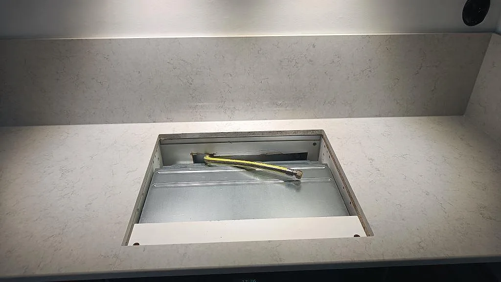 Køkkenbordplade i Silestone Snowy Ibiza, Malmö – billede 6