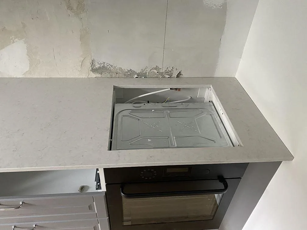 Køkkenbordplade i Silestone Snowy Ibiza, Malmö – billede 4