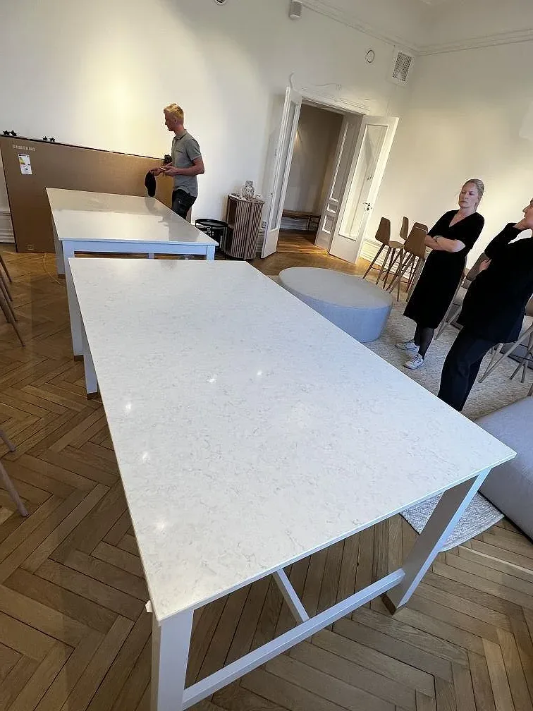 Bordplade i Silestone Snowy Ibiza, Malmö – billede 2