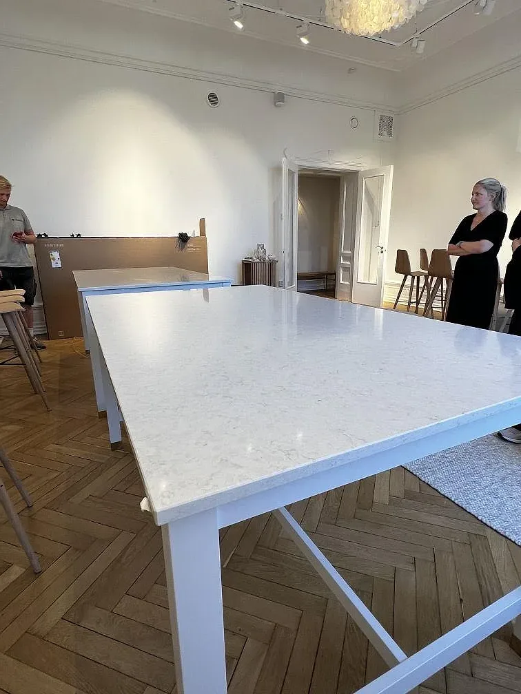 Bordplade i Silestone Snowy Ibiza, Malmö – billede 4