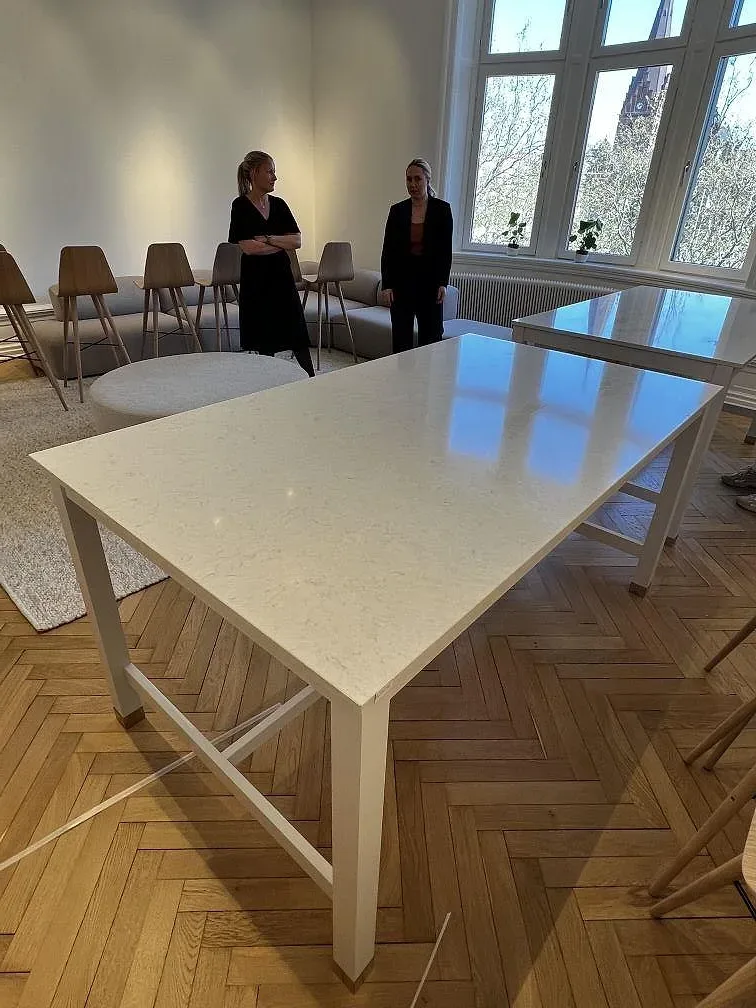 Bordplade i Silestone Snowy Ibiza, Malmö – billede 3