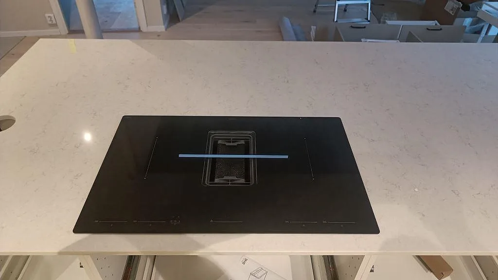 Køkkenbordplade i Silestone Snowy Ibiza, Malmö – billede 4