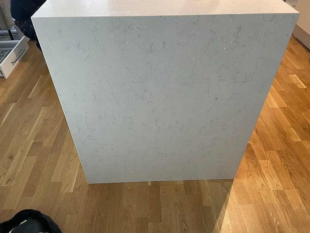 Køkkenbordplade i Silestone Snowy Ibiza, Malmö – billede 7