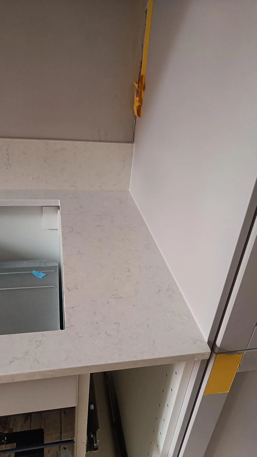 Køkkenbordplade i Silestone Snowy Ibiza, Malmö – billede 6