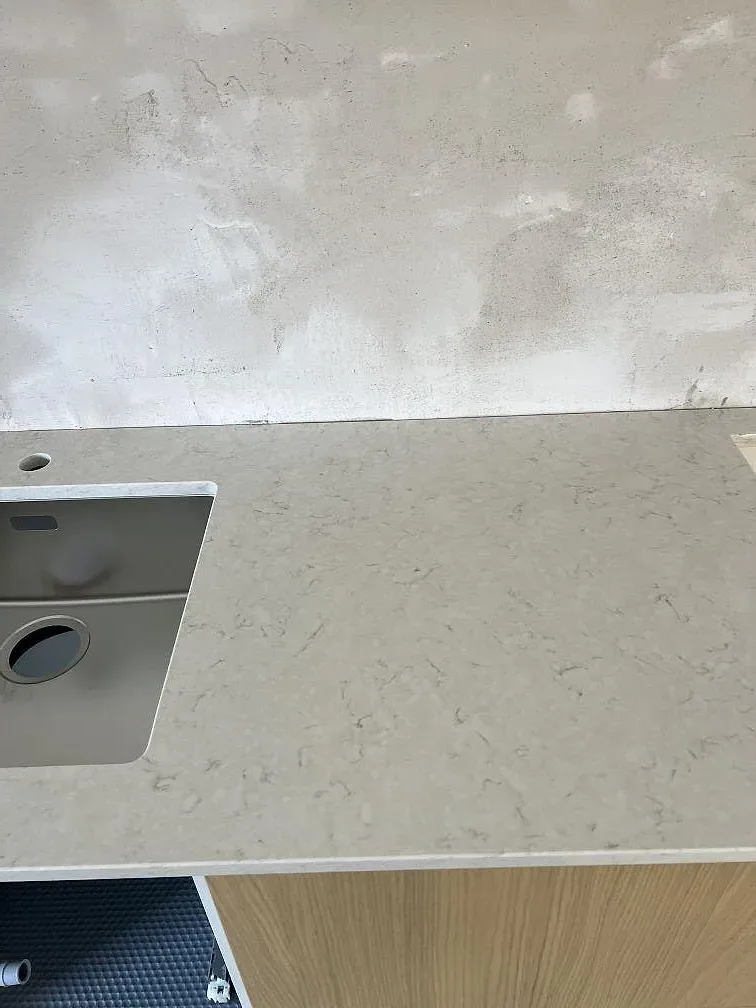 Køkkenbordplade i Silestone Snowy Ibiza, Malmö – billede 7