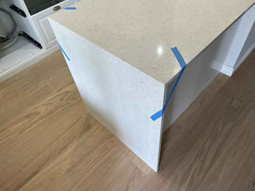 Køkkenbordplade i Silestone Snowy Ibiza, Malmö – billede 8