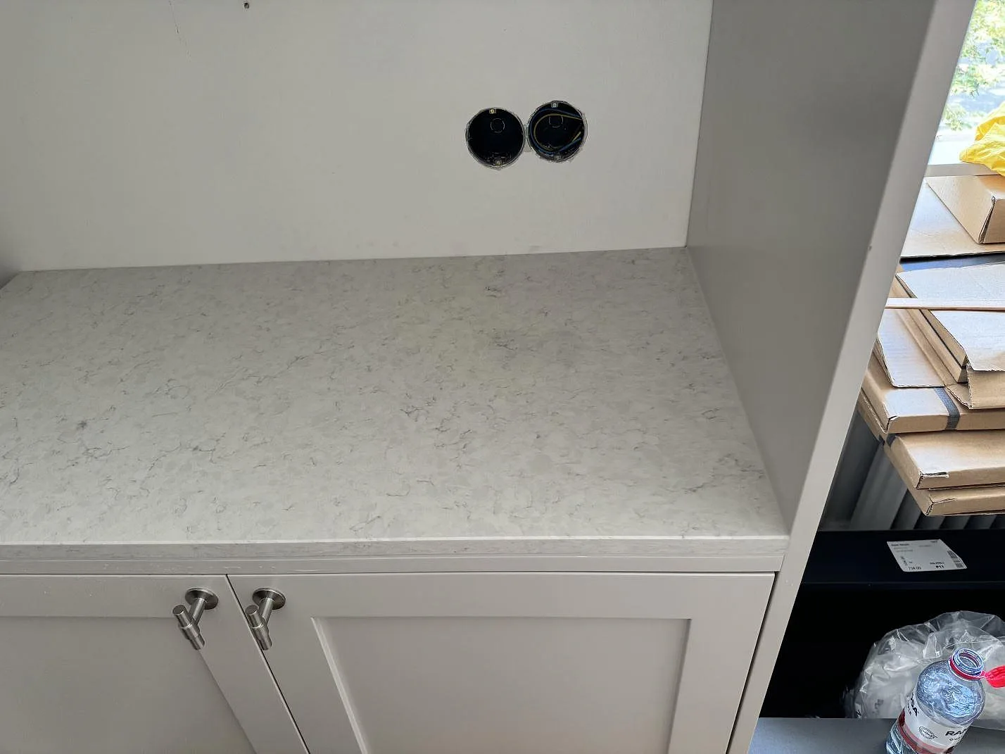 Køkkenbordplade i Silestone Snowy Ibiza, MALMÖ – billede 5