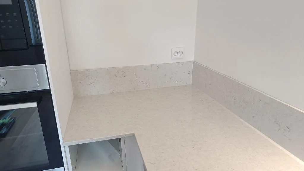 Køkkenbordplade i Silestone Snowy Ibiza, Malmö – billede 6