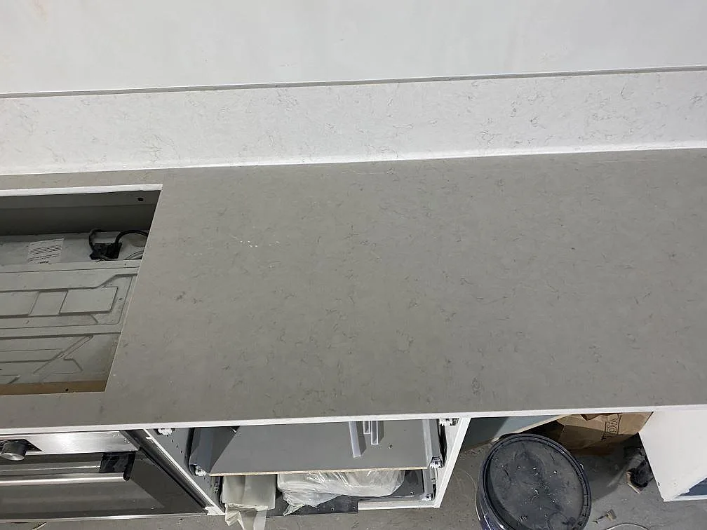 Køkkenbordplade i Silestone Snowy Ibiza, Malmö – billede 6