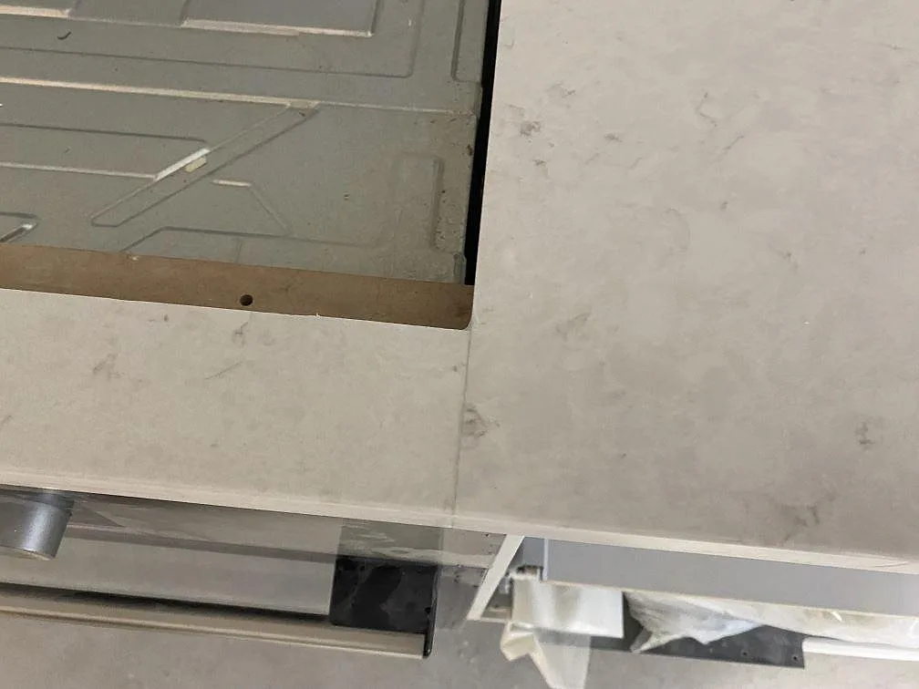 Køkkenbordplade i Silestone Snowy Ibiza, Malmö – billede 8