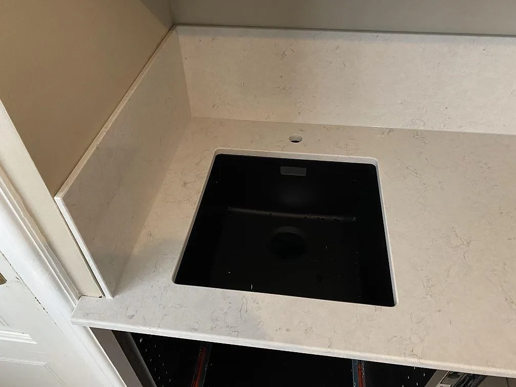 Køkkenbordplade i Silestone Snowy Ibiza, Malmö – billede 3
