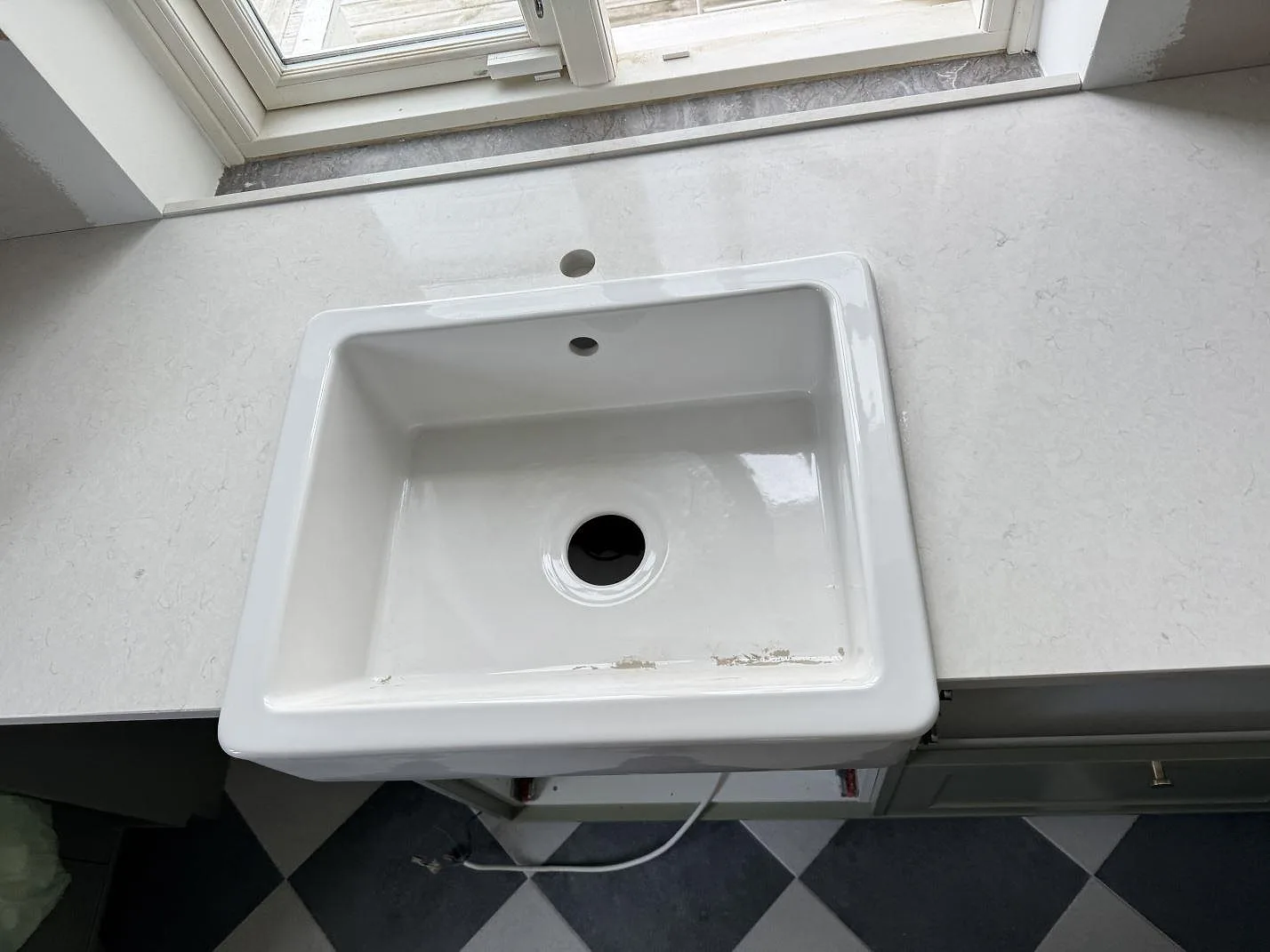Køkkenbordplade i Silestone Snowy Ibiza, Malmö – billede 5