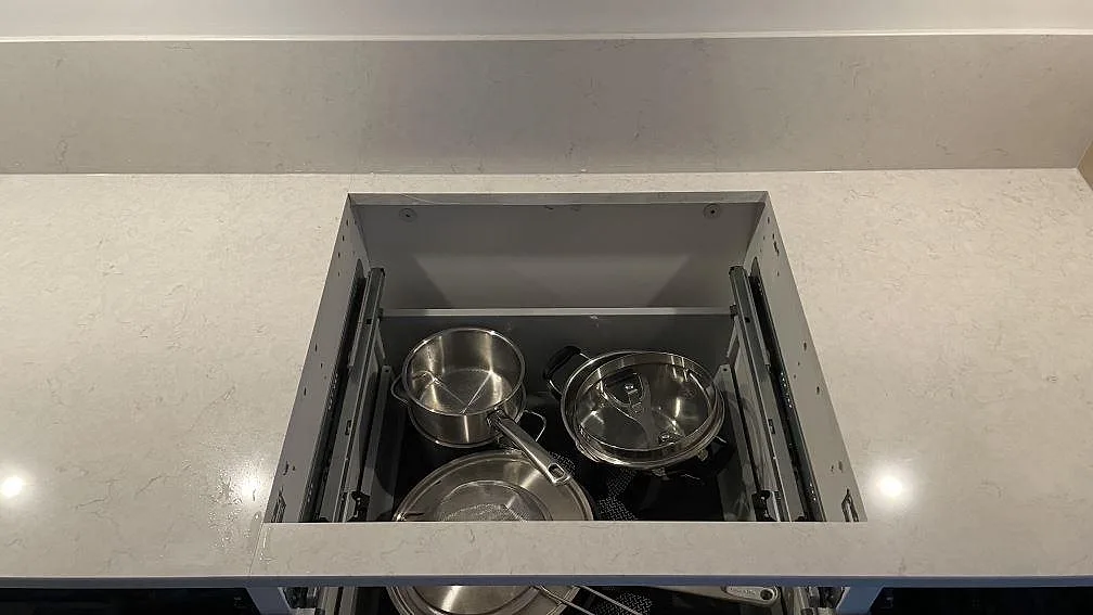 Køkkenbordplade i Silestone Snowy Ibiza, Malmö – billede 6