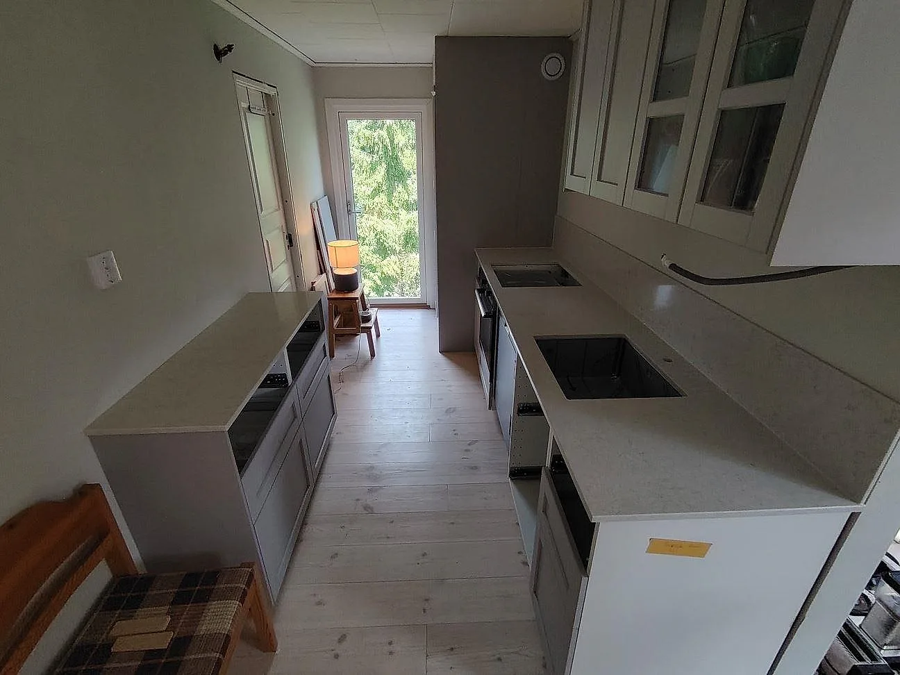 Gennemført projekt: Køkkenbordplade i Silestone Snowy Ibiza, Nyköping.