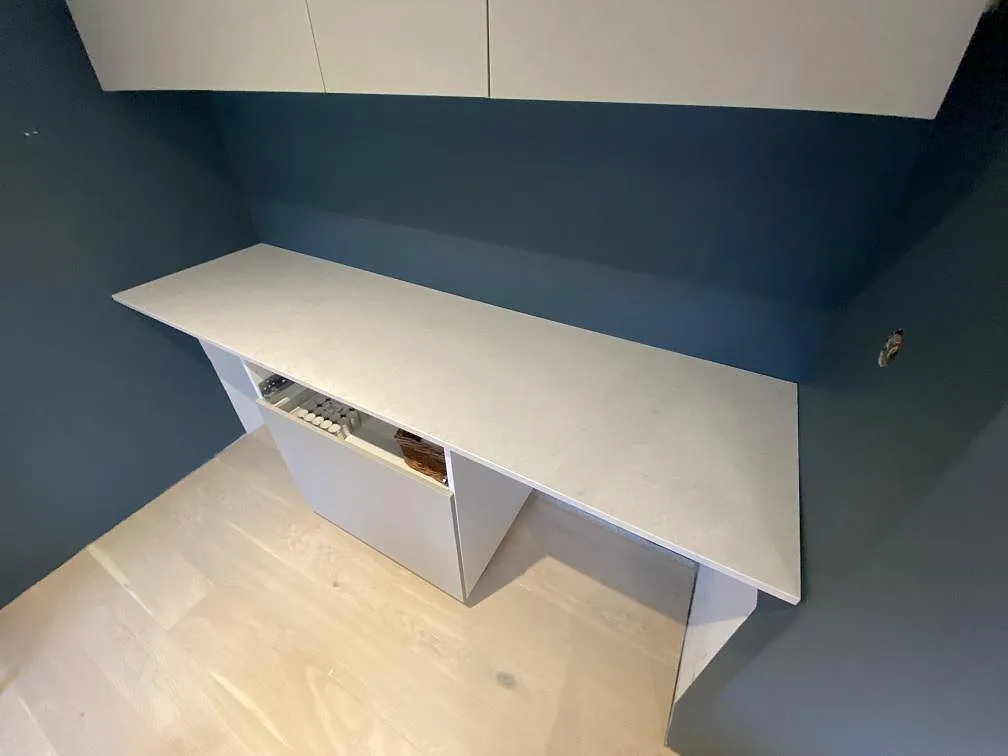 Køkkenbordplade i Silestone Snowy Ibiza, Österskär – billede 4