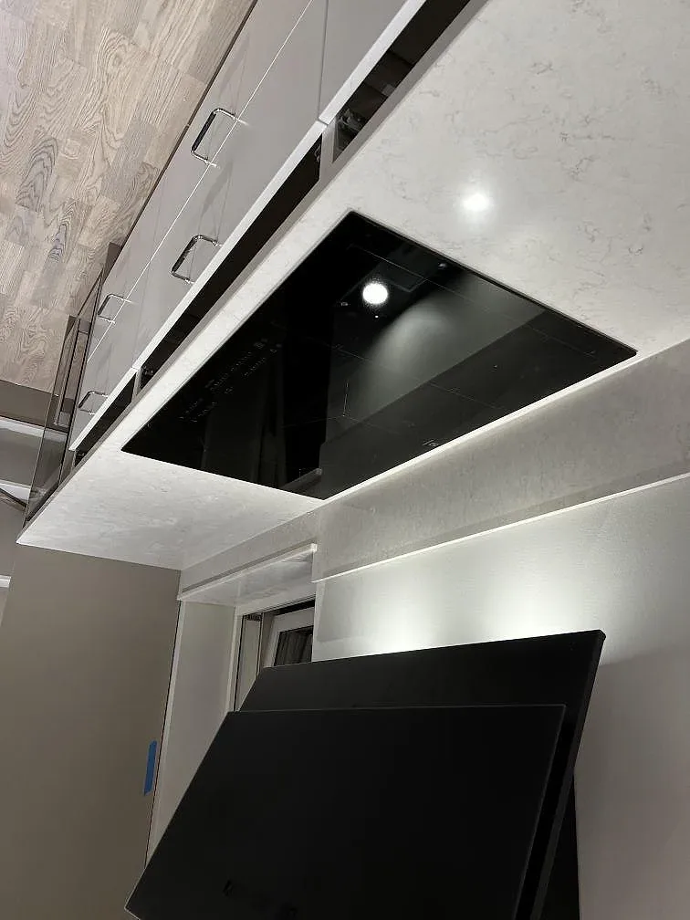 Køkkenbordplade i Silestone Snowy Ibiza, Olofstorp – billede 4