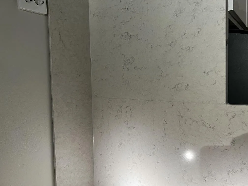 Køkkenbordplade i Silestone Snowy Ibiza, Olofstorp – billede 8