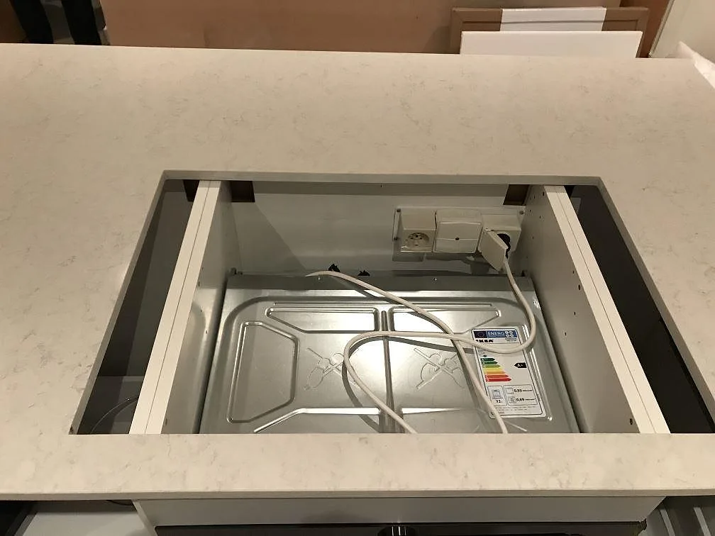 Køkkenbordplade i Silestone Snowy Ibiza, Onsala – billede 7