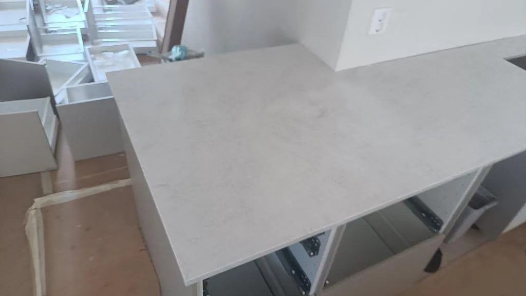 Køkkenbordplade i Silestone Snowy Ibiza, Osby – billede 8