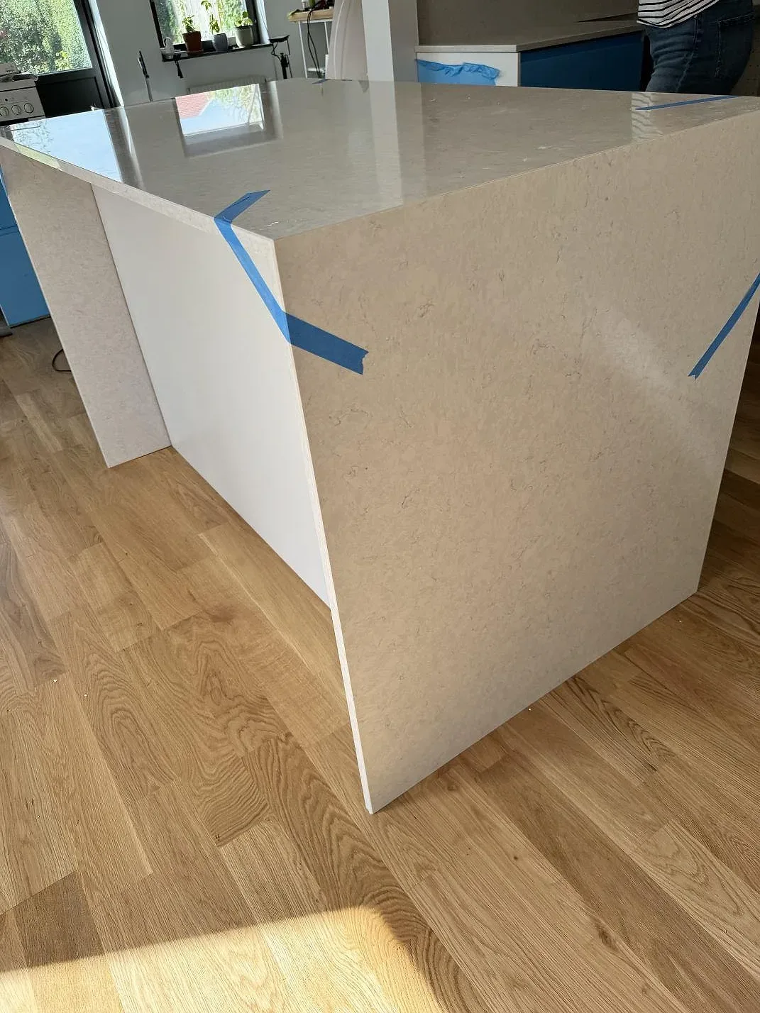 Køkkenbordplade i Silestone Snowy Ibiza, Rydebäck – billede 5