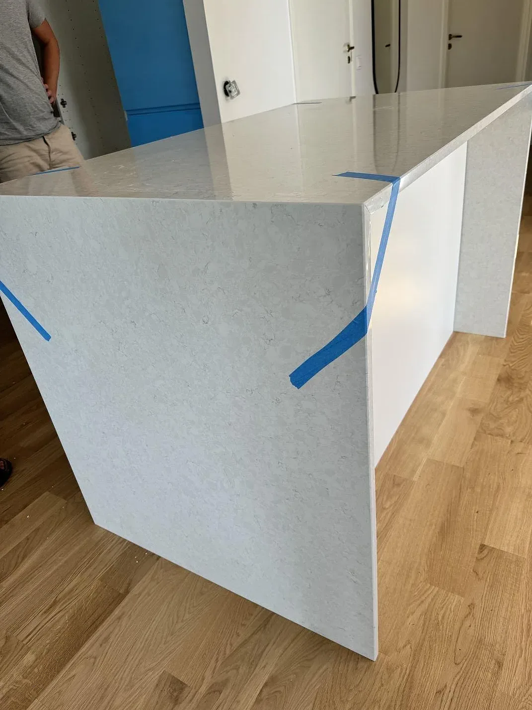 Køkkenbordplade i Silestone Snowy Ibiza, Rydebäck – billede 7