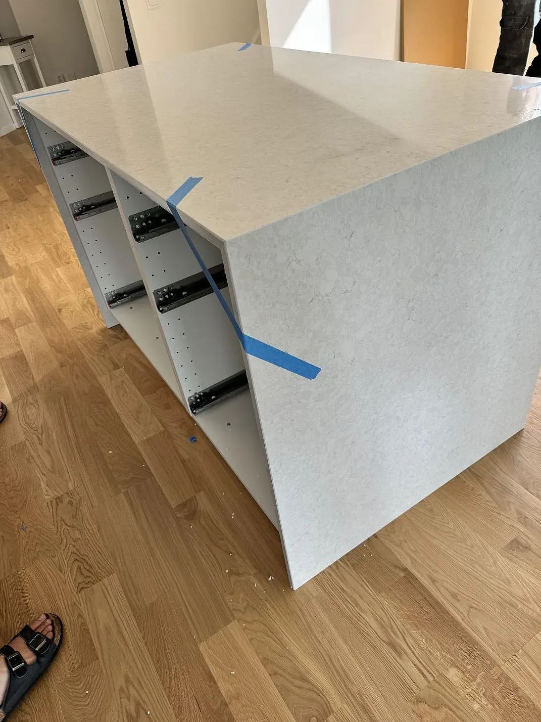 Køkkenbordplade i Silestone Snowy Ibiza, Rydebäck – billede 8