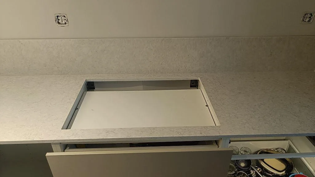 Køkkenbordplade i Silestone Snowy Ibiza, Rydebäck – billede 5