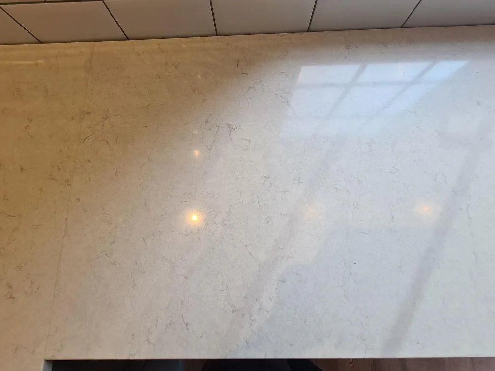 Køkkenbordplade i Silestone Snowy Ibiza, Saltsjö Boo – billede 8