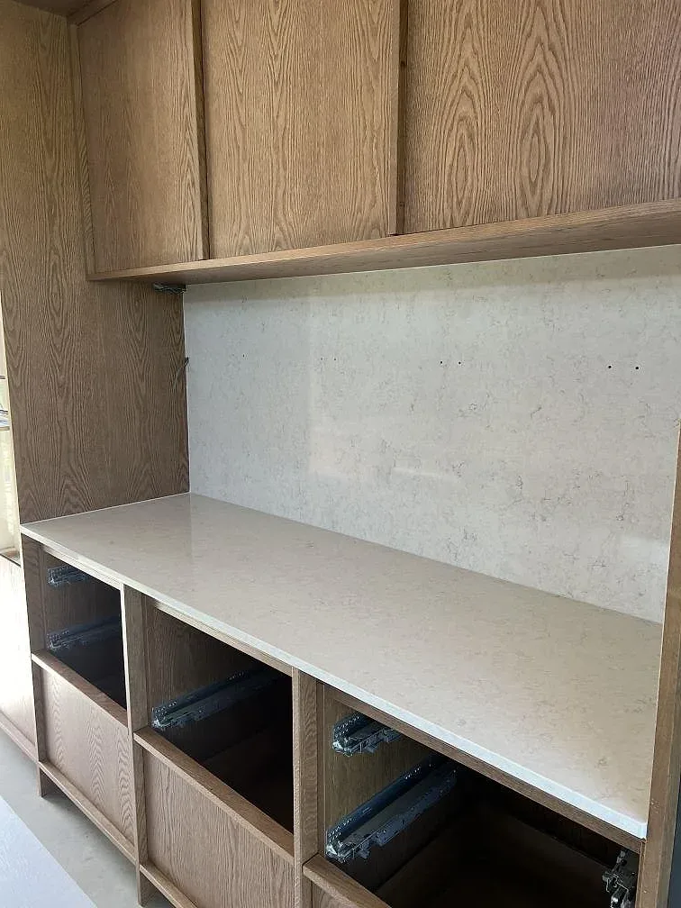 Køkkenbordplade i Silestone Snowy Ibiza, Simrishamn – billede 5