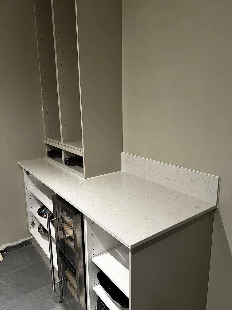 Køkkenbordplade i Silestone Snowy Ibiza, Skummeslövsstrand – billede 4