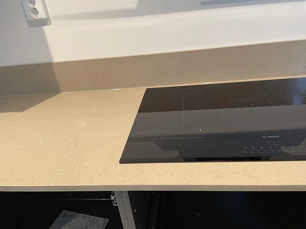 Køkkenbordplade i Silestone Snowy Ibiza, Skurup – billede 3