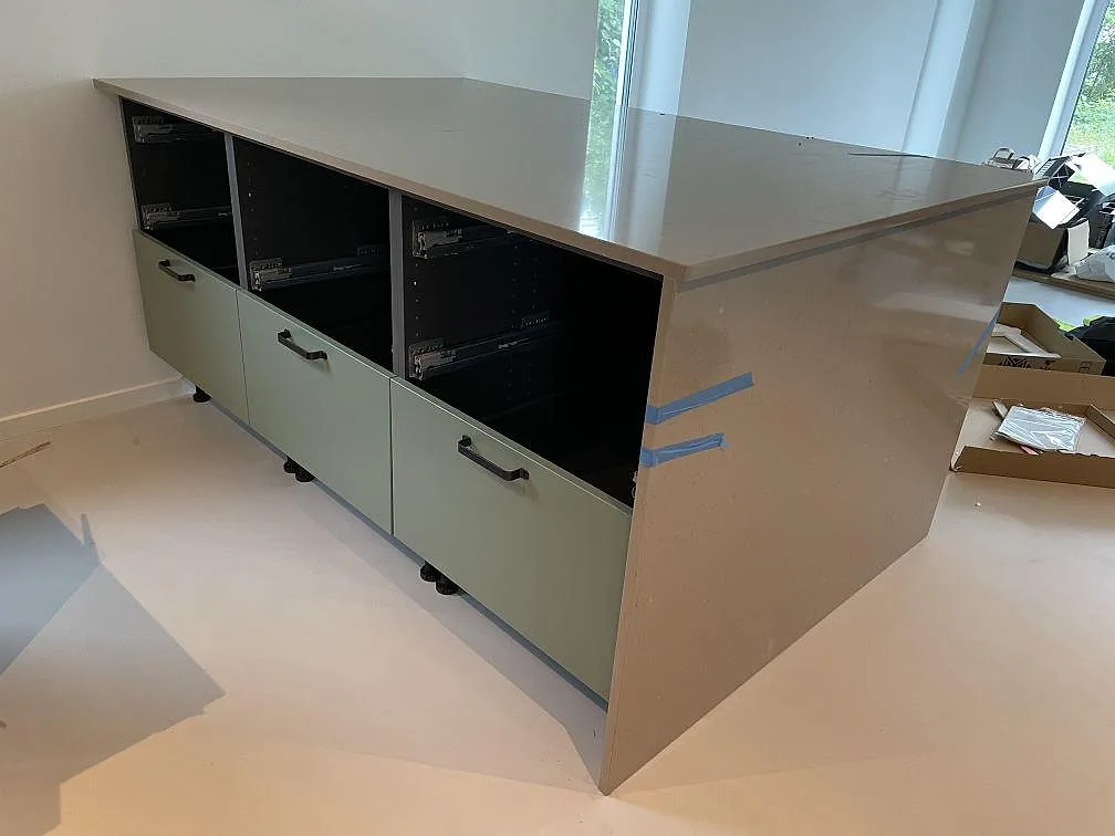 Køkkenbordplade i Silestone Snowy Ibiza, Skurup – billede 2