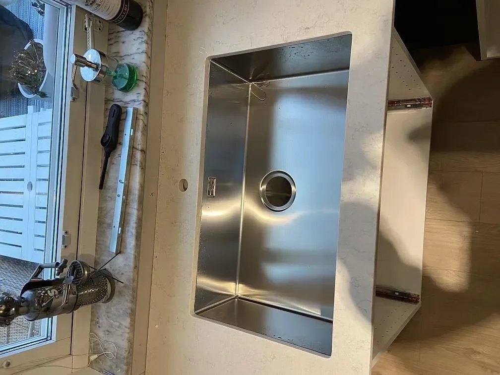 Køkkenbordplade i Silestone Snowy Ibiza, Staffanstorp – billede 3