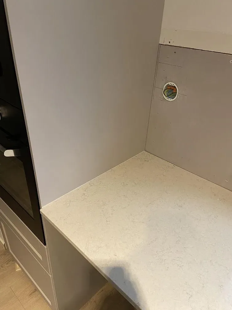 Køkkenbordplade i Silestone Snowy Ibiza, Staffanstorp – billede 6