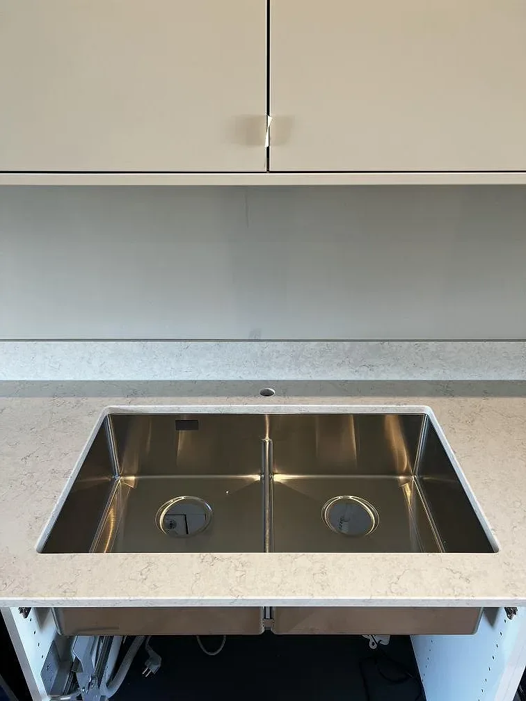 Køkkenbordplade i Silestone Snowy Ibiza, Staffanstorp – billede 2