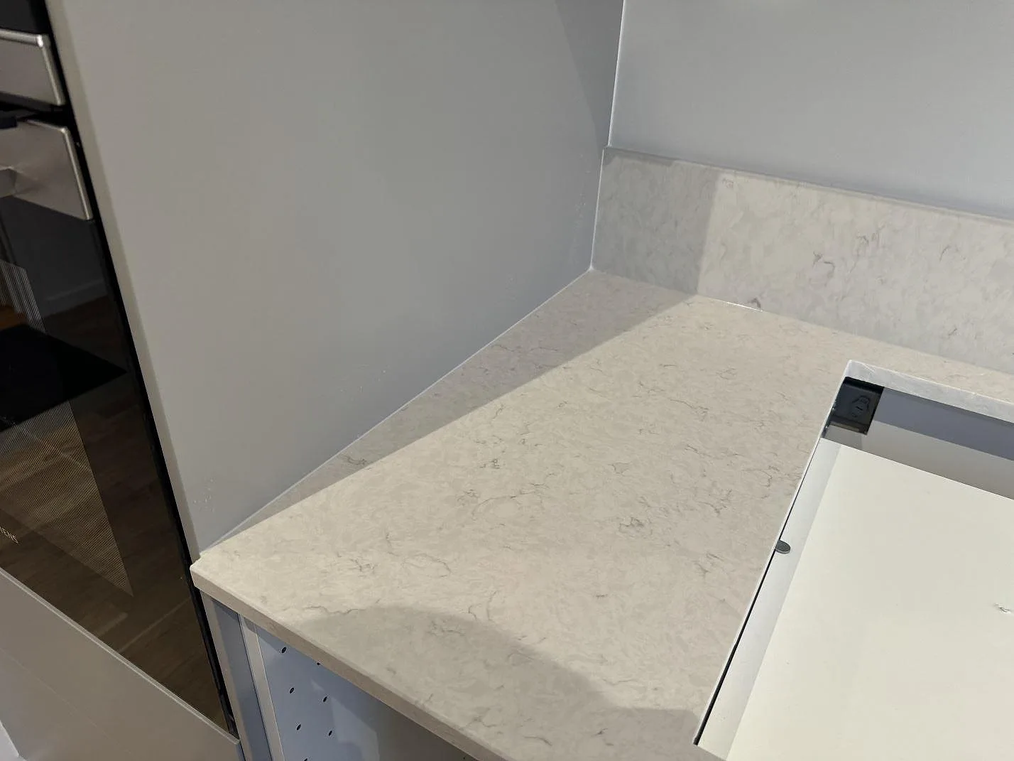 Køkkenbordplade i Silestone Snowy Ibiza, Staffanstorp – billede 6
