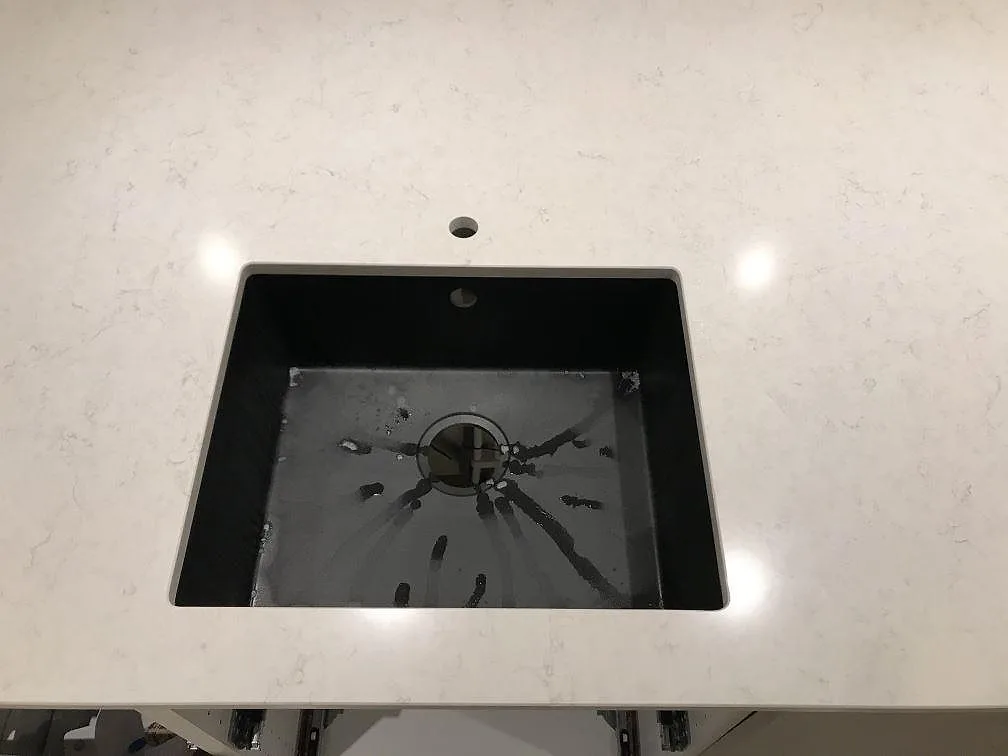 Køkkenbordplade i Silestone Snowy Ibiza, Steninge – billede 8