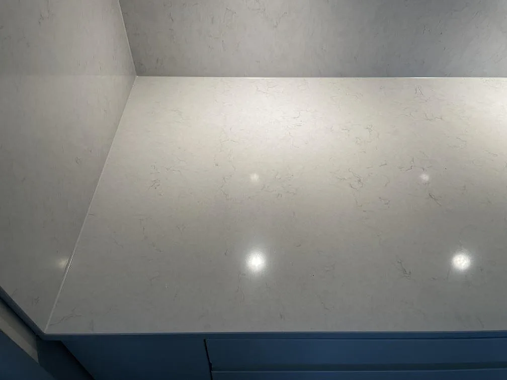 Køkkenbordplade i Silestone Snowy Ibiza, Sundbyberg – billede 3