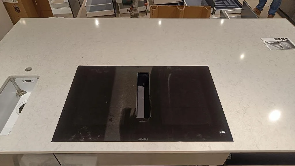 Køkkenbordplade i Silestone Snowy Ibiza, Svedala – billede 7